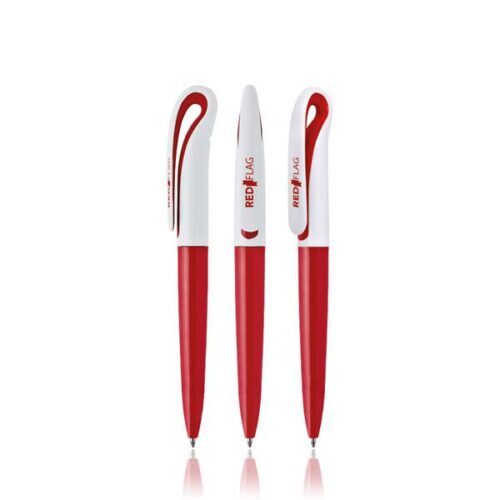 Esferográfica de plástico, cisne