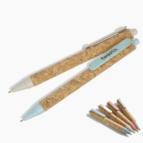 Esferográfica em cortiça e fibra de trigo, Coreat