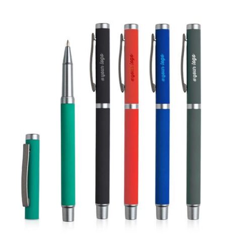 Roller em metal com toque de borracha