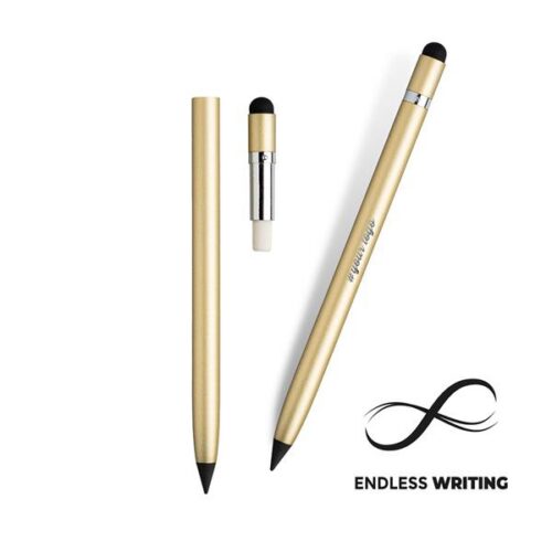 Lápis infinito em alumínio com touch