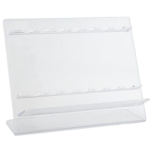 Expositor em acrílico para 7 esferográficas