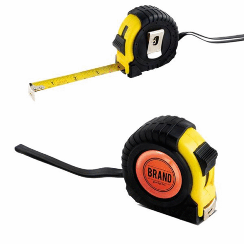 Fita métrica em plástico com 5 metros de comprimento