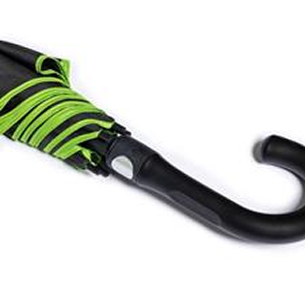 Guarda-chuva de 8 painéis com pega em forma de J - Imagem de 3