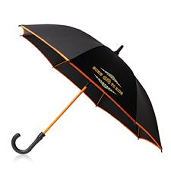 Guarda-chuva de 8 painéis com pega em forma de J