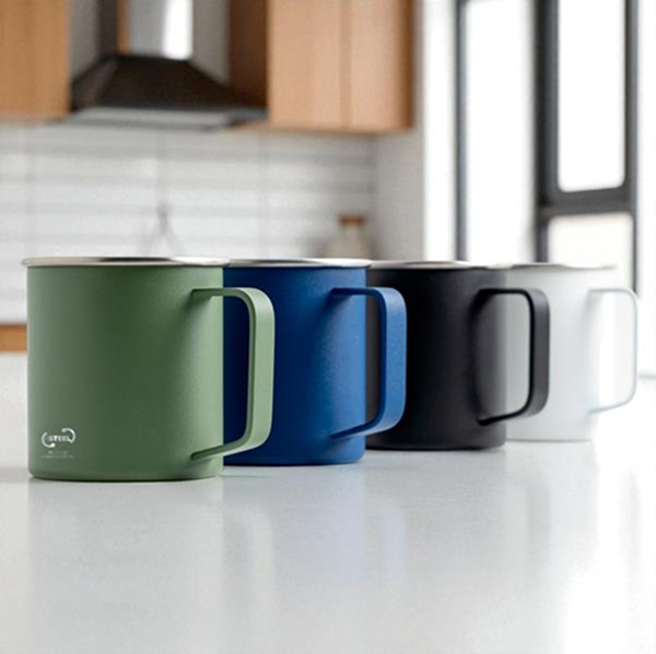 Caneca metálica, 400 ml